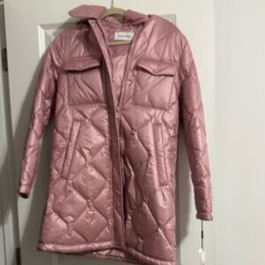 Calvin Klein Pink Quilted Puffer Jacket